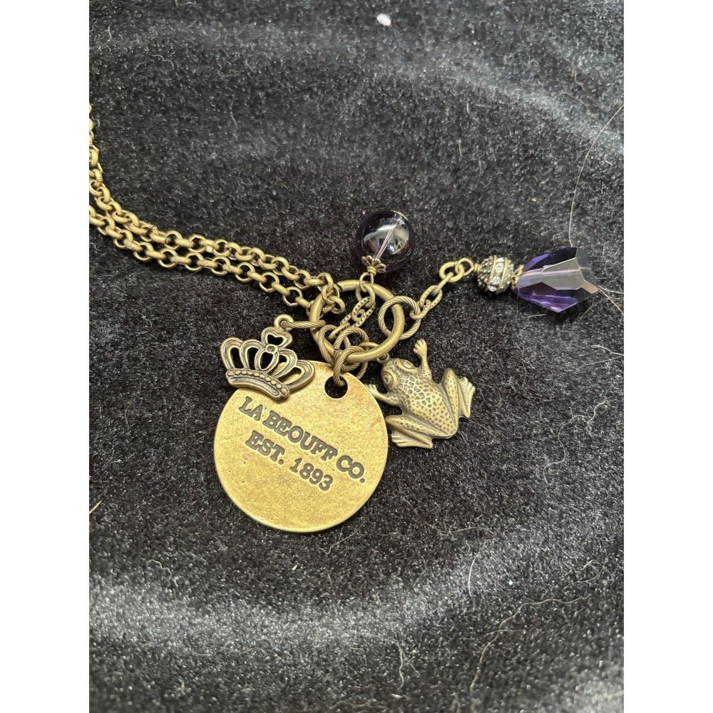 Mud Pie Charming Necklace 34 Chain New with Tags Gold Tone